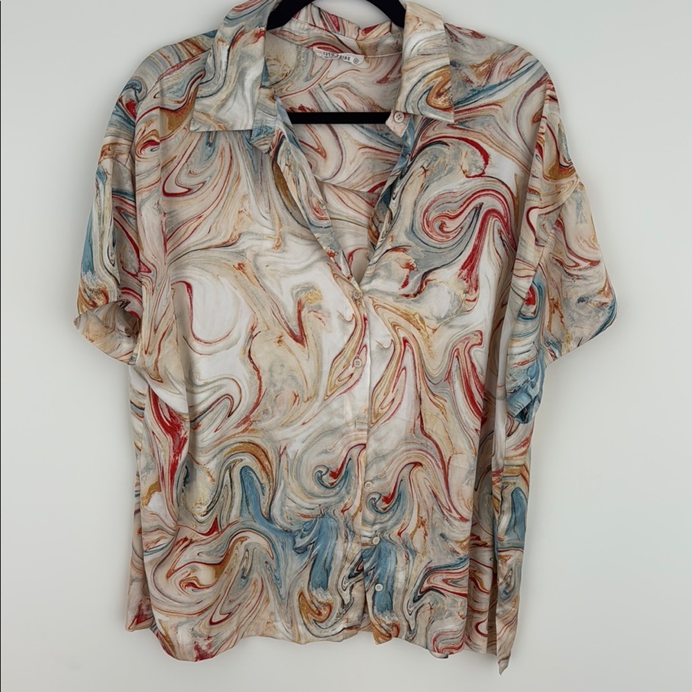 Multicolor Swirl Shirt